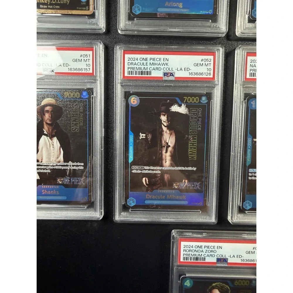 2024 One Piece Premium Card Live Action Set All Cards PSA 10 B1